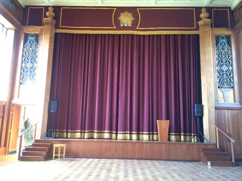 Merchant Taylor Antique Restoration of curtains by abacus technical services 