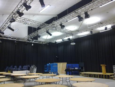 Goole High School  major install of curtains