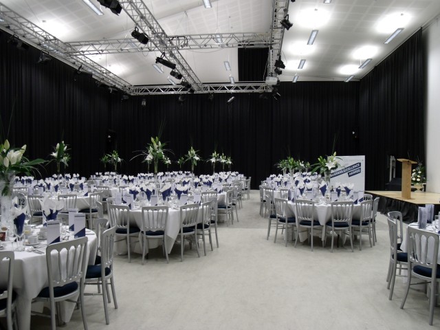 Acoustic Curtains finished for the opening event
