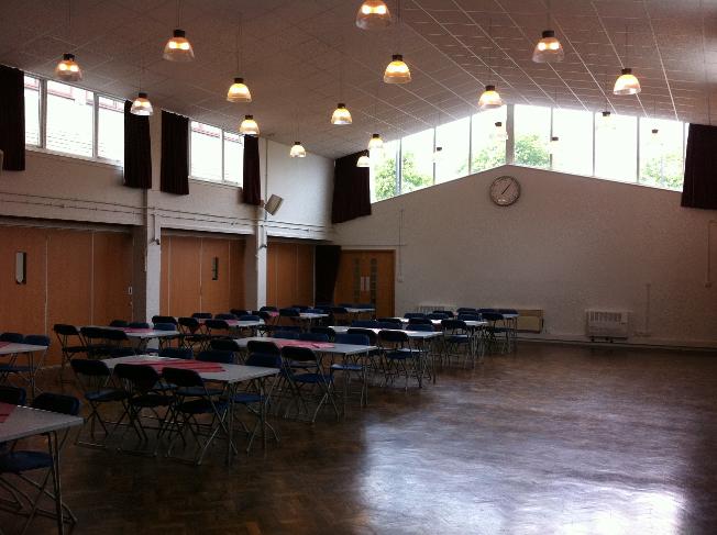 St Andrews Church window curtains by abacus technical services